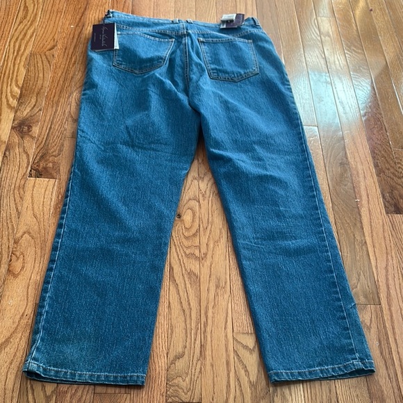 Gloria Vanderbilt Classic Medium Blue Tapered Leg Jeans Size 10S - Picture 6 of 7